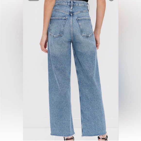 Agolde Ren High Rise Crop Wide-Leg jeans - Picture 10 of 10